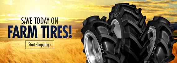 Save Today on Farm Tires