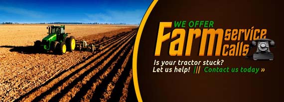 We Offer Farm Service Calls