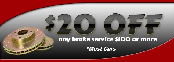 $20 Off Any Brake Service