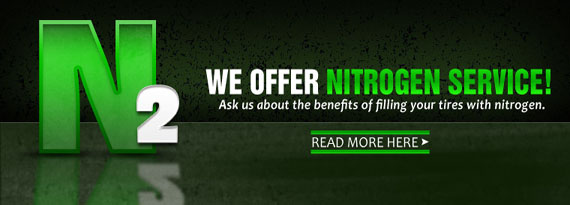 We Offer Nitrogen Service!