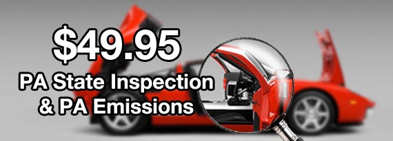PA State Vehicle and Emissions Inspections