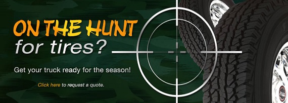On The Hunt for Tires?