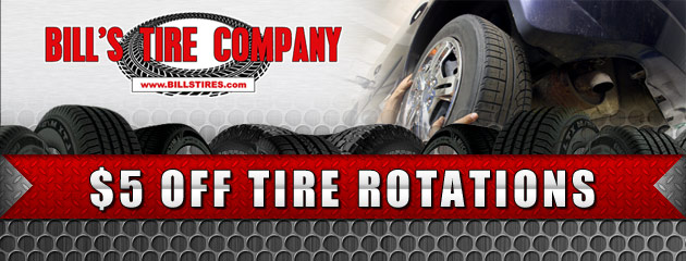 $5 off Tire Rotations