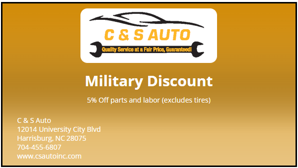 Military Discount