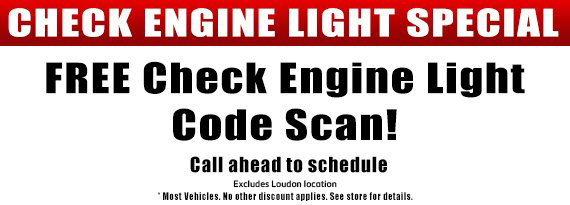 Check Engine Light Special