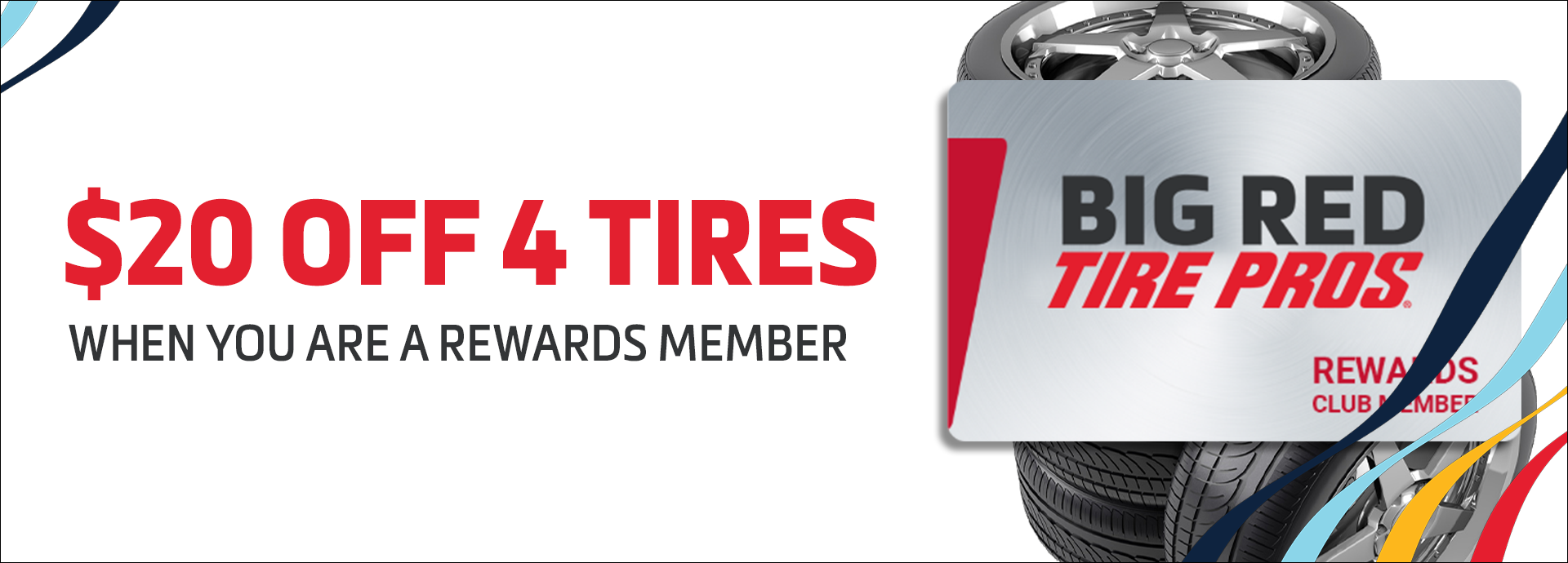 $20 Off 4 Tires