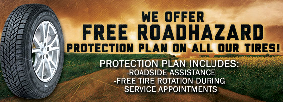Free Roadhazard Protection Plan