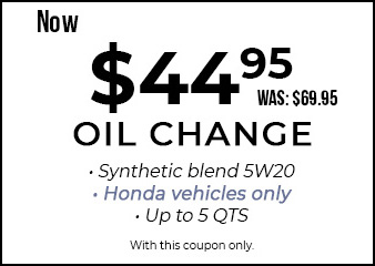 Oil Change-Synthetic Blend 5W20