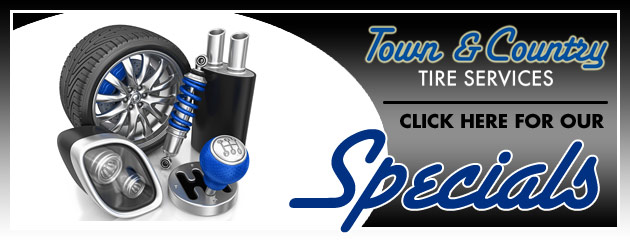 Town and Country Tire Service Savings