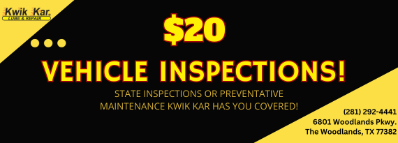 $20 Vehicle Inspections!