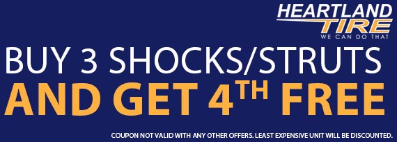Buy 3 Get the 4th Free Shocks & Struts
