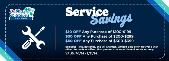 Service Savings Special