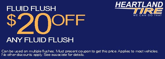 Fluid Flush $20 Off