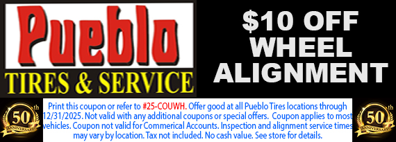 $10 Off Wheel Alignment