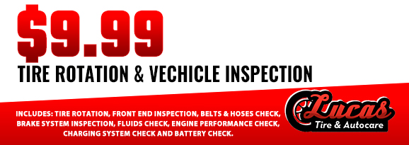 Tire Rotation & Vehicle Inspection