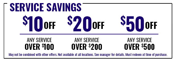 Service Savings