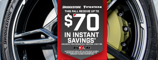 Big 3 Bridgestone/Firestone Promotion