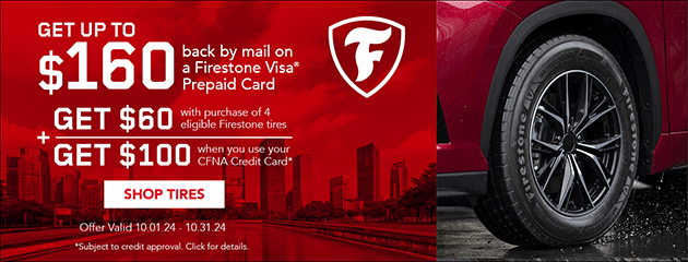 Firestone CFNA - $160 Reward