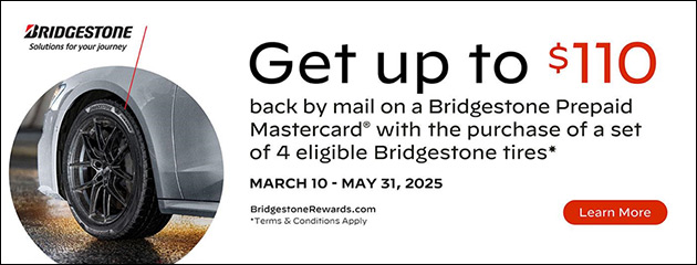 $110 Bridgestone Reward