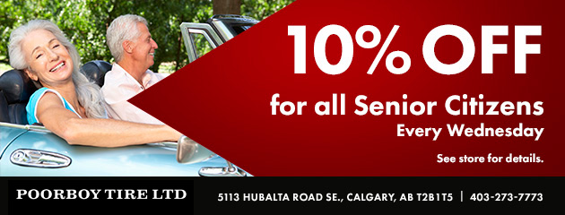 10% Off for Seniors Every Wednesday