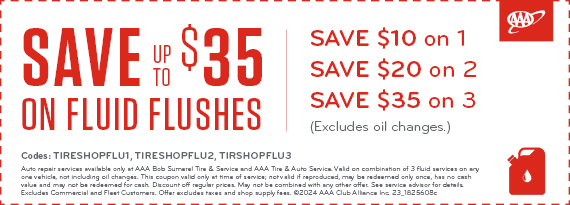 Save up to 35 on Fluid Flushes
