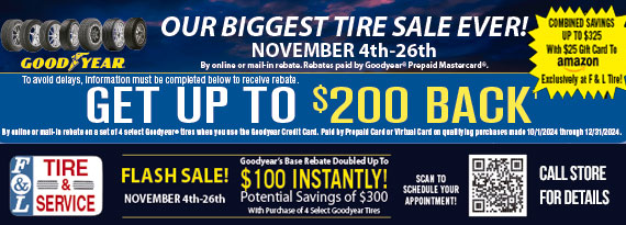 Biggest Tire Sale