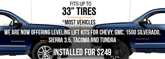 Levelinkg Lift Kits Offers