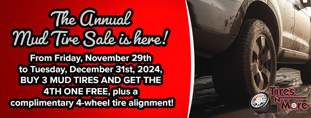 Annual Mud Tire Sale