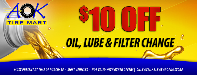 $10 Off Oil Lube and Filter