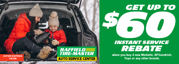 Instant Service Rebate