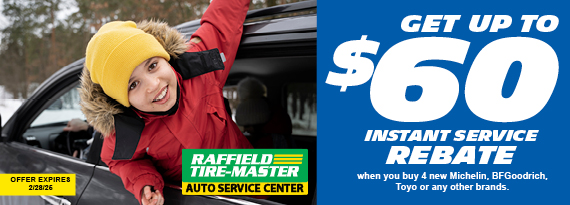 Instant Service Rebate