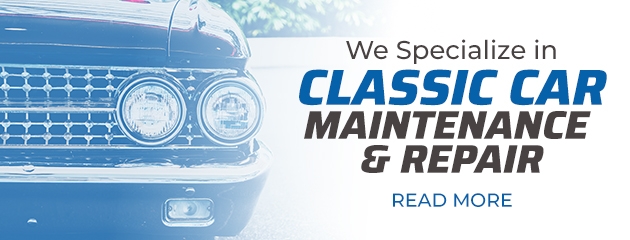 We Specialize in Classic Car Maintenance & Repair