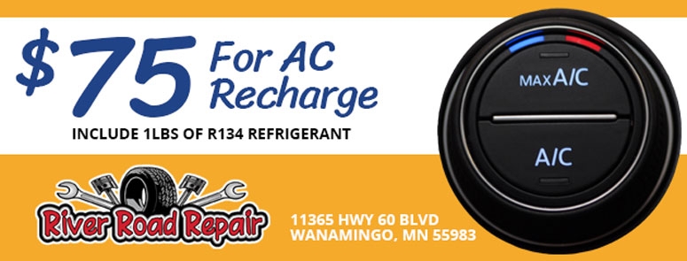 $75 For AC Recharge