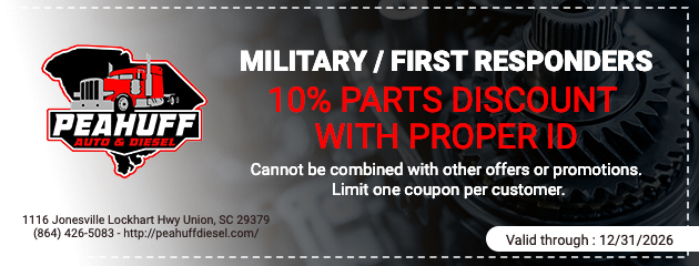 Military/First Responders Discount