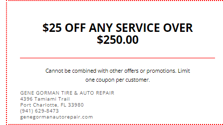 $25 OFF ANY SERVICE OVER $250.00