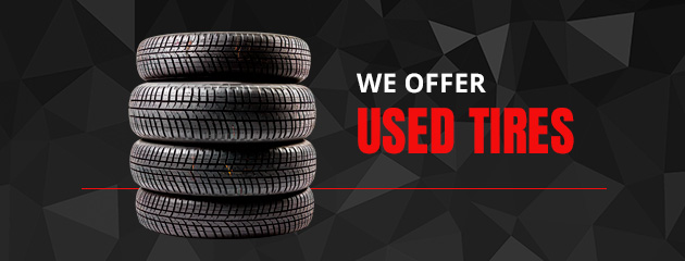 we offer used tires