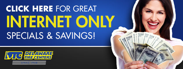 Internet Only Specials and Savings!