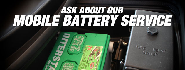 Ask about our Mobile Battery Service
