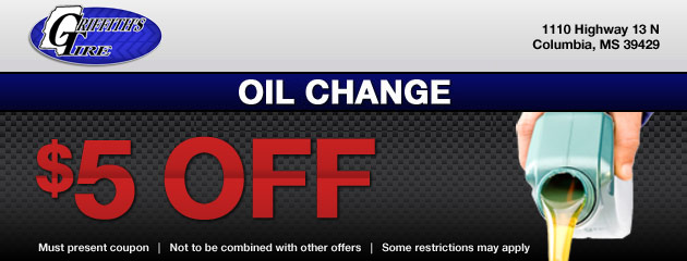 $5 off an oil change 