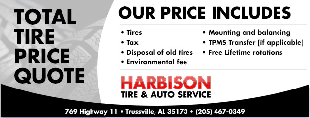 Total Tire Price Quote