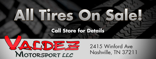 All Tires On Sale!