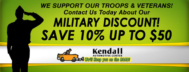 We Support Our Troops & Veterans! Contact Us Today About Our Military Discount!