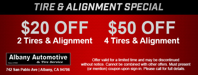Tire & Alignment Special