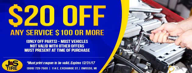 J & S Tire :: Owosso MI Tires & Auto Repair Shop