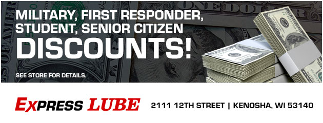Military, First Responder, Student, Senior Citizen Discounts! 
