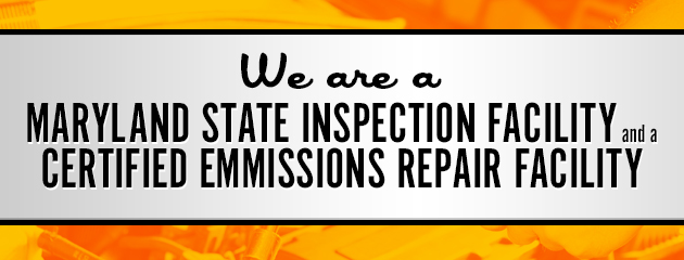 Maryland State Inspection & Certified Emmissions Repair Facility