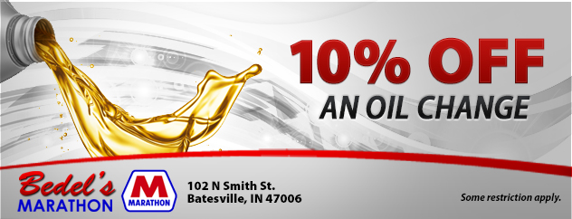 10% Off an Oil Change