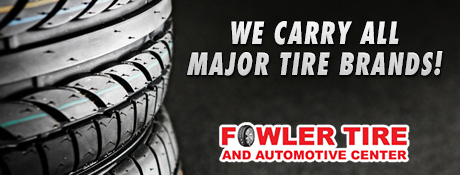 We Carry All Major Tire Brands!