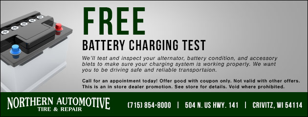 Free Battery Charging Test