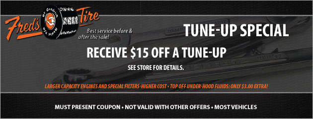 $15 Off Tune Up Special